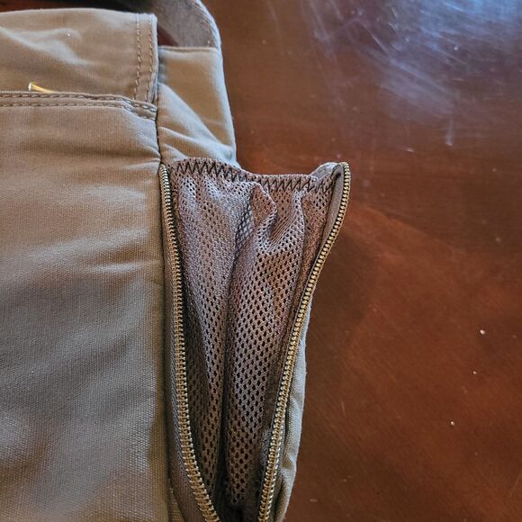 Magellan's Canvas Crossbody Ttavel Messenger Bag Gray Bottle Holder - Picture 6 of 16